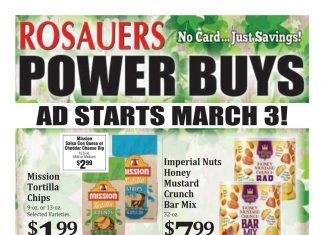 Rosauers Monthly Ad Mar 03 – Mar 30, 2021