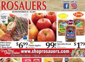 Rosauers Weekly Ad Mar 24 – Mar 30, 2021