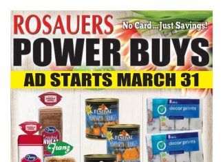 Rosauers Monthly Ad Mar 31 – Apr 27, 2021