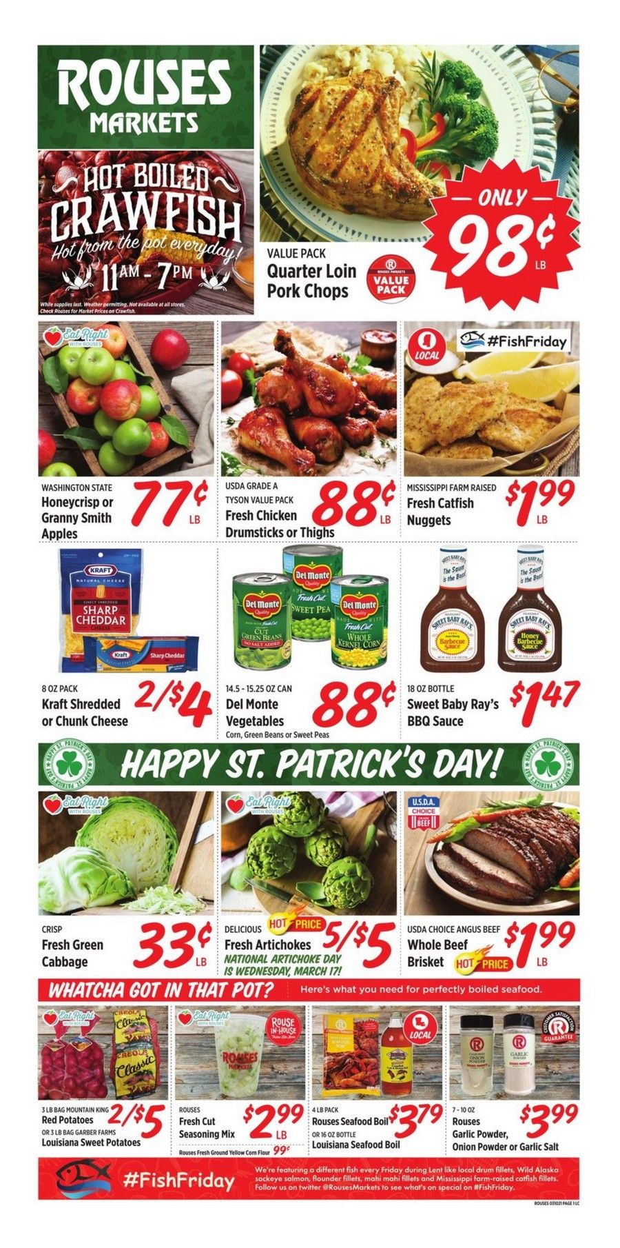 Rouses Markets Weekly Ad Mar 10 Mar 17, 2021