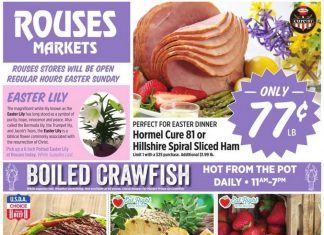 Rouses Markets Weekly Ad Mar 31 – Apr 07, 2021