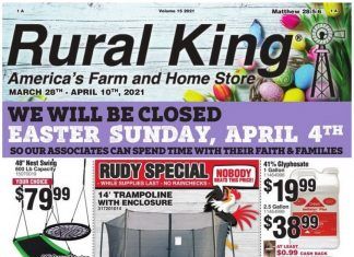 Rural King Weekly Ad Mar 28 – Apr 10, 2021