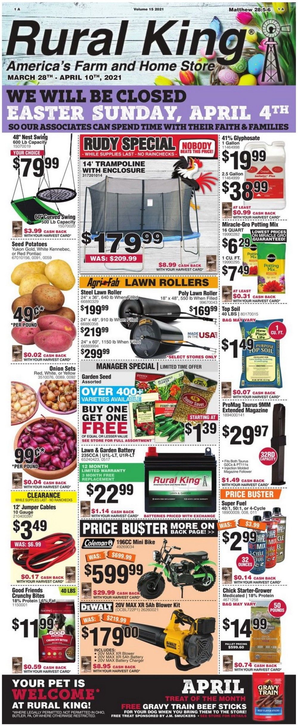 Rural King Weekly Ad Mar 28 Apr 10, 2021
