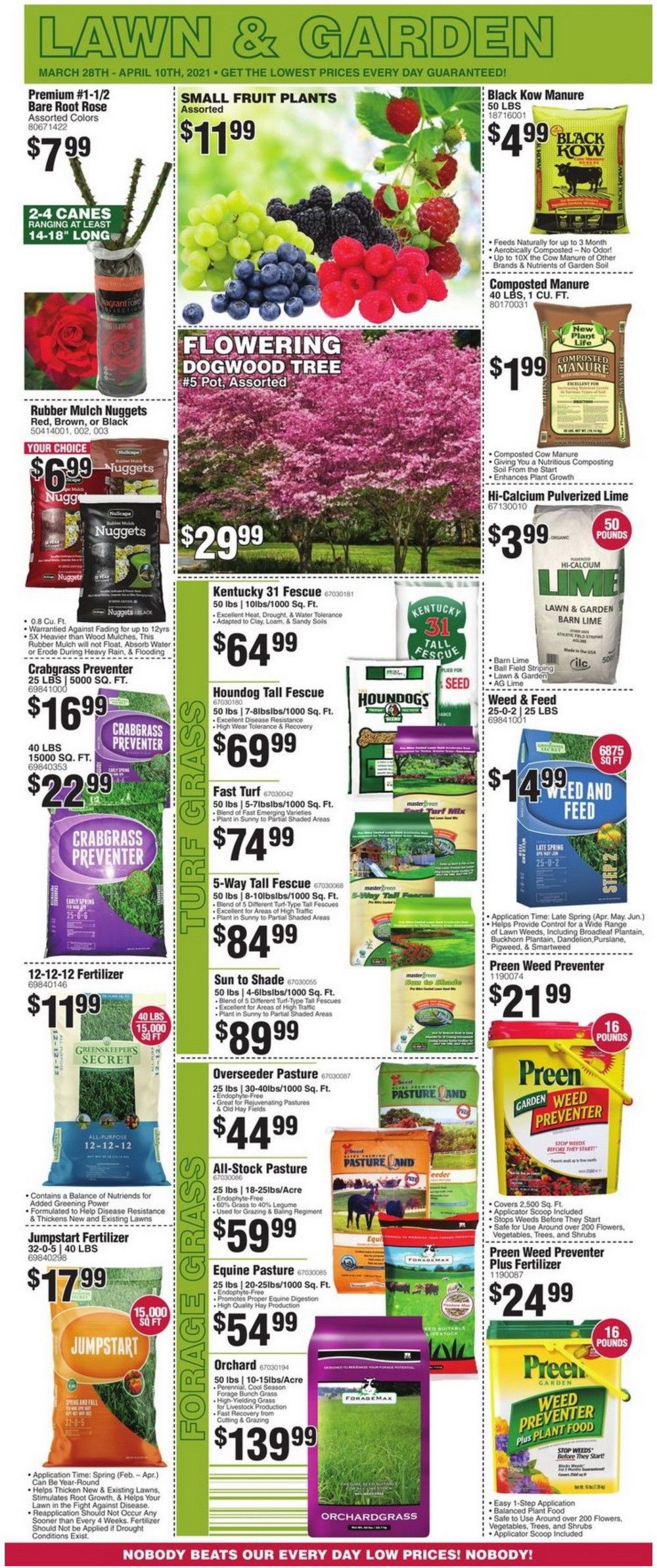 Rural King Weekly Ad Mar 28 – Apr 10, 2021