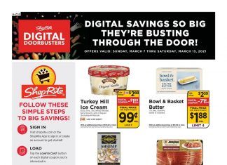 ShopRite Weekly Ad Mar 07 – Mar 13, 2021