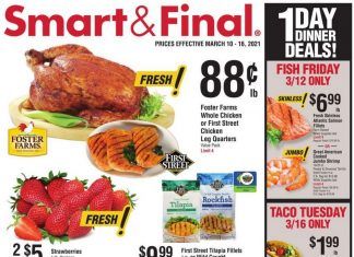 Smart & Final Weekly Ad Mar 10 – Mar 16, 2021