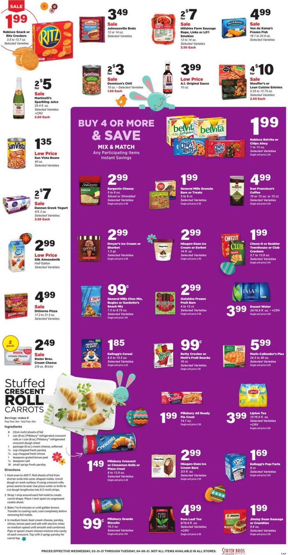 Stater Bros Weekly Ad Mar 31 Apr 06, 2021