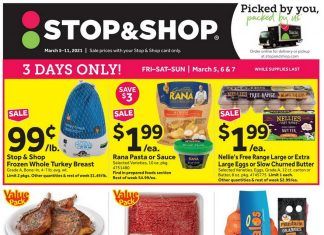 Stop & Shop Weekly Ad Mar 05 – Mar 11, 2021