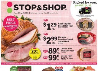 Stop & Shop Weekly Ad Mar 26 – Apr 01, 2021