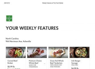 The Fresh Market Weekly Ad Mar 10 – Mar 16, 2021