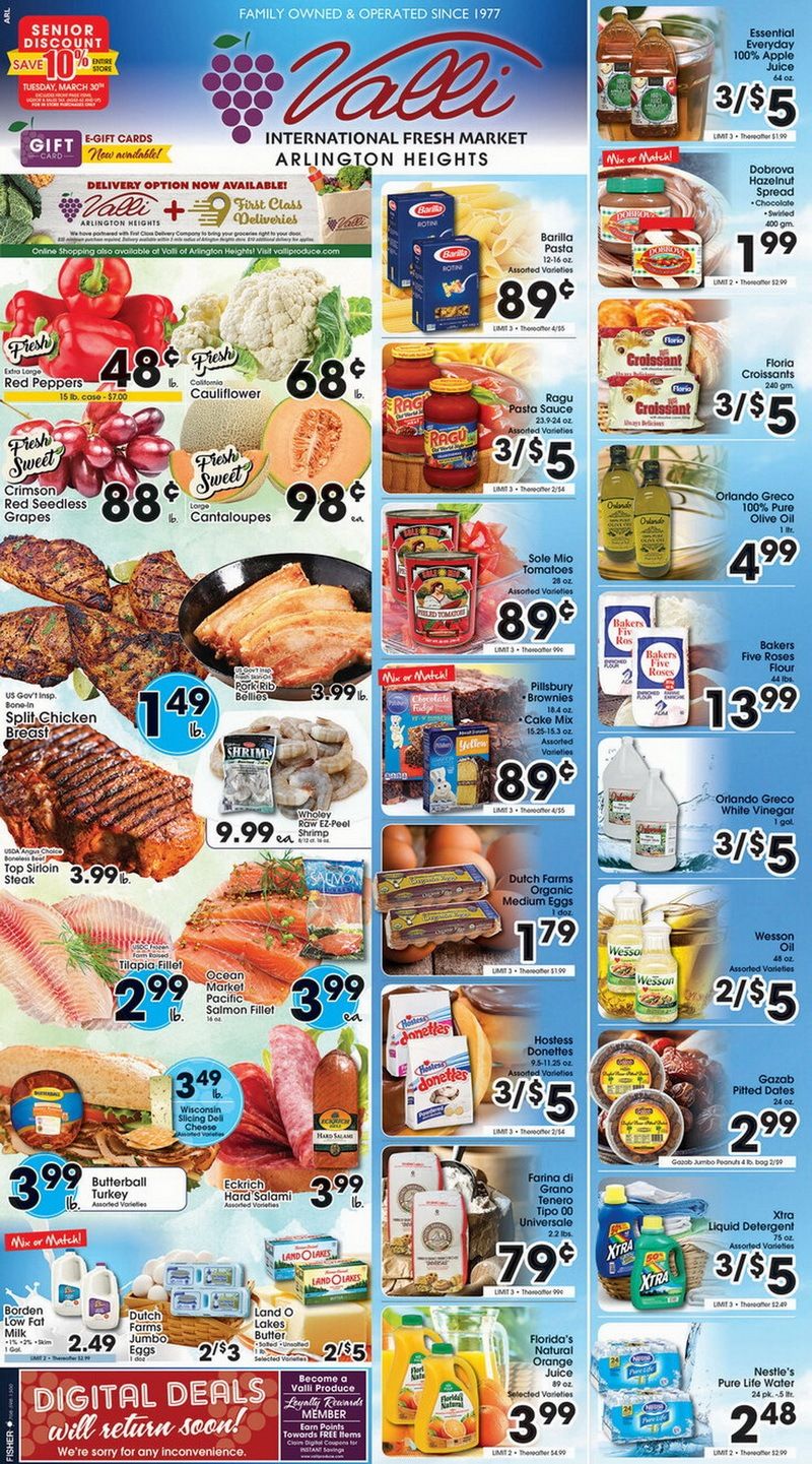Valli Produce Weekly Ad Mar 24 Mar 30, 2021