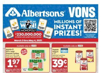 Vons Weekly Ad Mar 03 – Mar 09, 2021