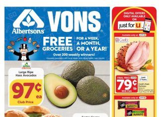 Vons Weekly Ad Mar 24 – Mar 30, 2021
