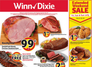 Winn-Dixie Weekly Ad Mar 24 – Mar 30, 2021