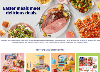 ALDI Easter Flyer Sales