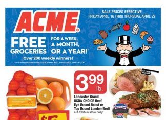 Acme Weekly Ad Apr 16 – Apr 22, 2021
