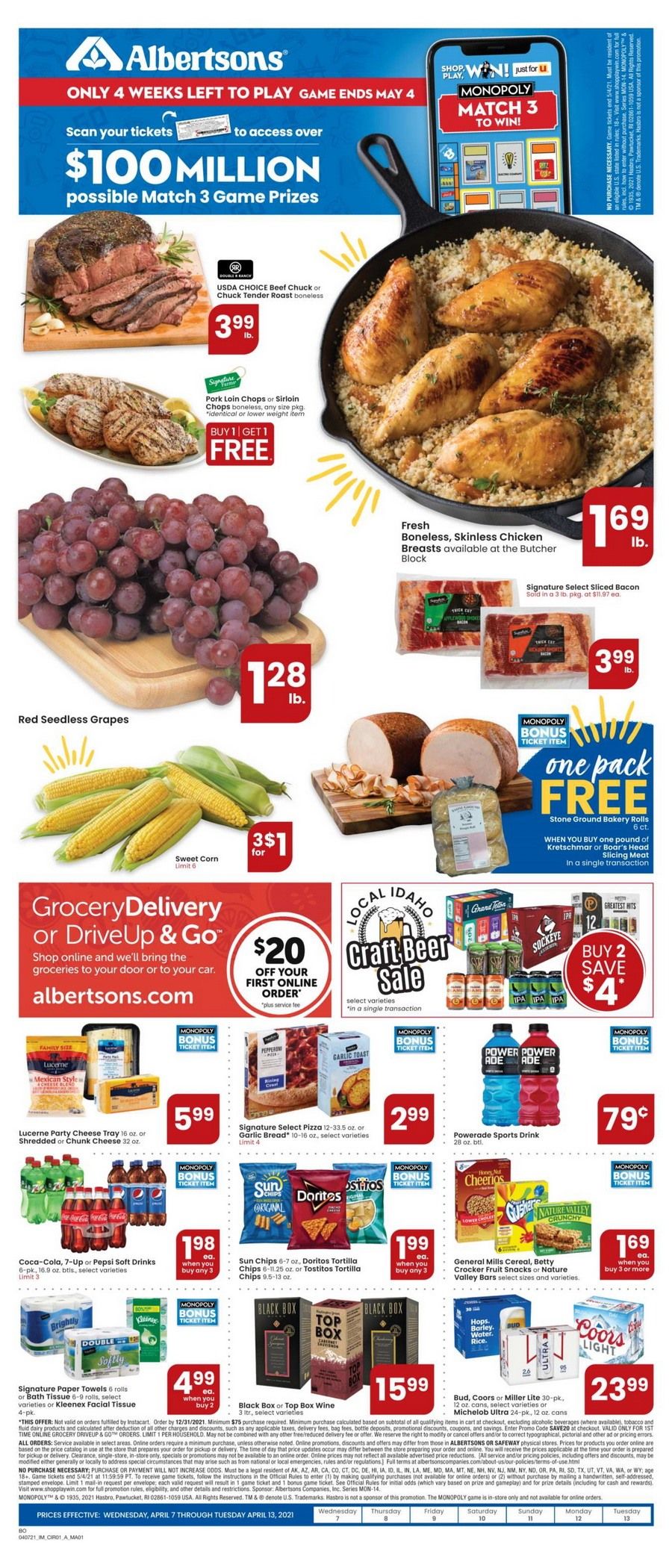 Albertsons Weekly Ad Apr 07 Apr 13, 2021