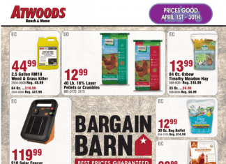 Atwoods Weekly Ad Apr 12 – Apr 30, 2021