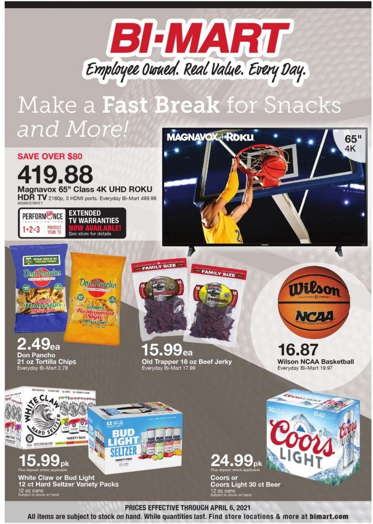 BiMart Weekly Ad Apr 04 Apr 06, 2021