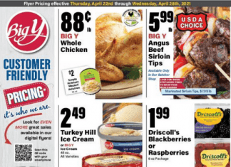 Big Y Weekly Ad Apr 22 – Apr 28, 2021