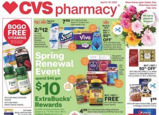 CVS Weekly Ad Apr 04 – Apr 10, 2021