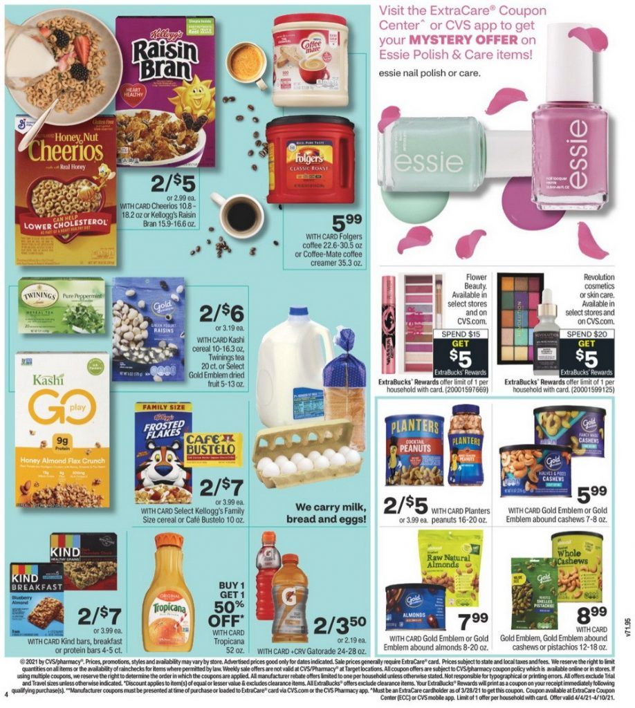CVS Weekly Ad Apr 04 Apr 10, 2021