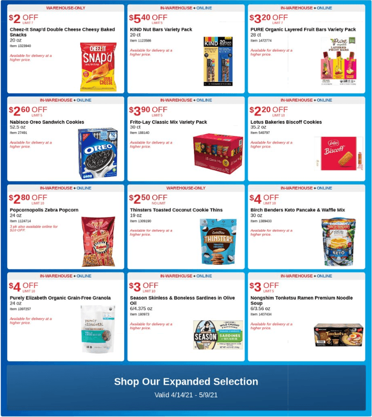 Costco Monthly Ad Apr 14 May 09, 2021