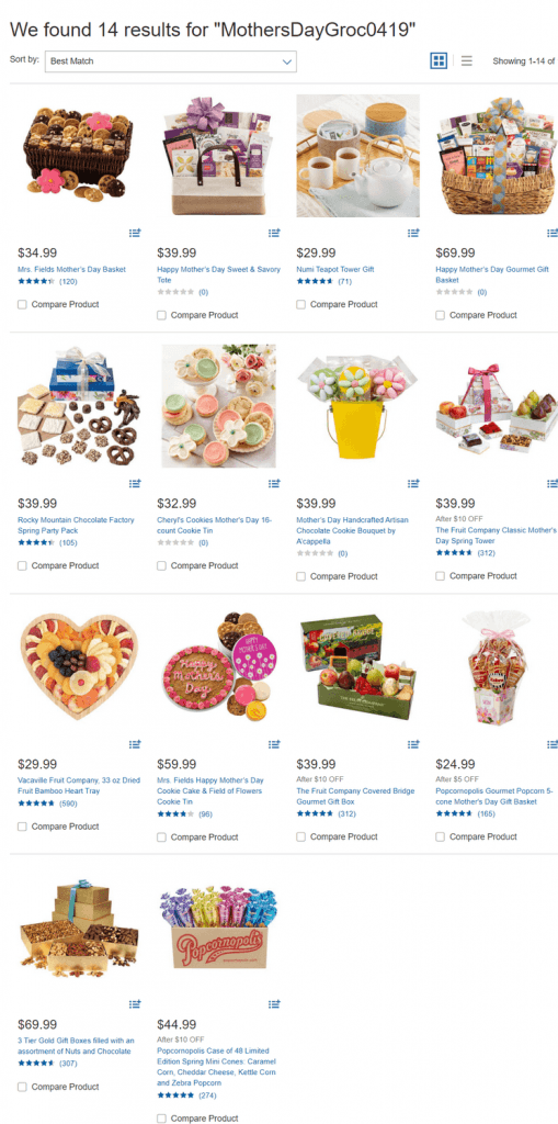 Costco Mother's Day Flyer Sales