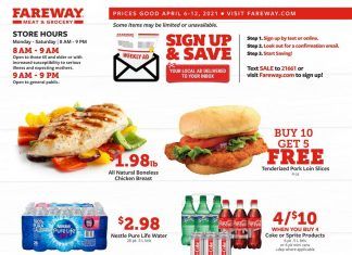 Fareway Weekly Ad Apr 06 – Apr 12, 2021
