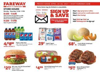 Fareway Weekly Ad Apr 20 – Apr 26, 2021