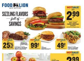 Food Lion Weekly Ad Apr 21 – Apr 27, 2021