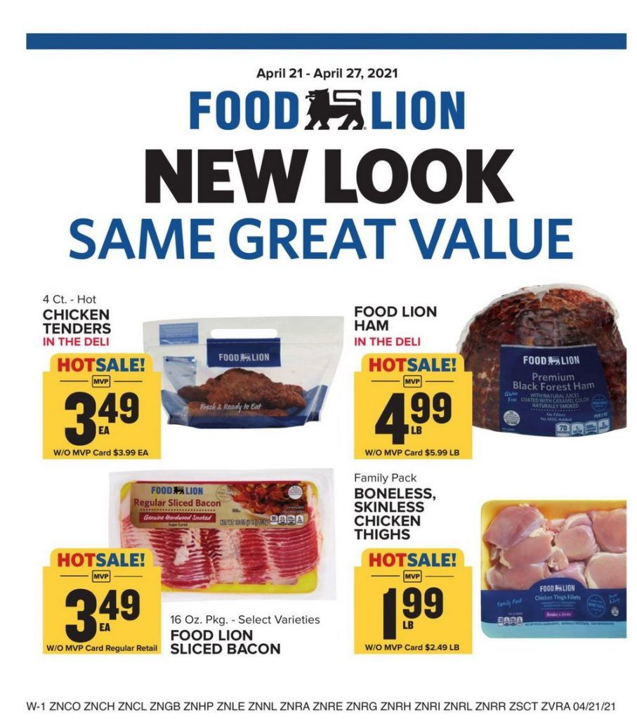 Food Lion Weekly Ad Apr 21 Apr 27, 2021