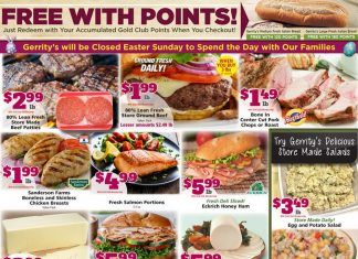 Gerrity’s Supermarkets Weekly Ad Apr 04 – Apr 10, 2021
