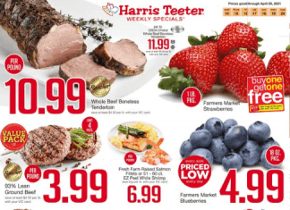 Harris Teeter Weekly Ad Apr 14 – Apr 20, 2021