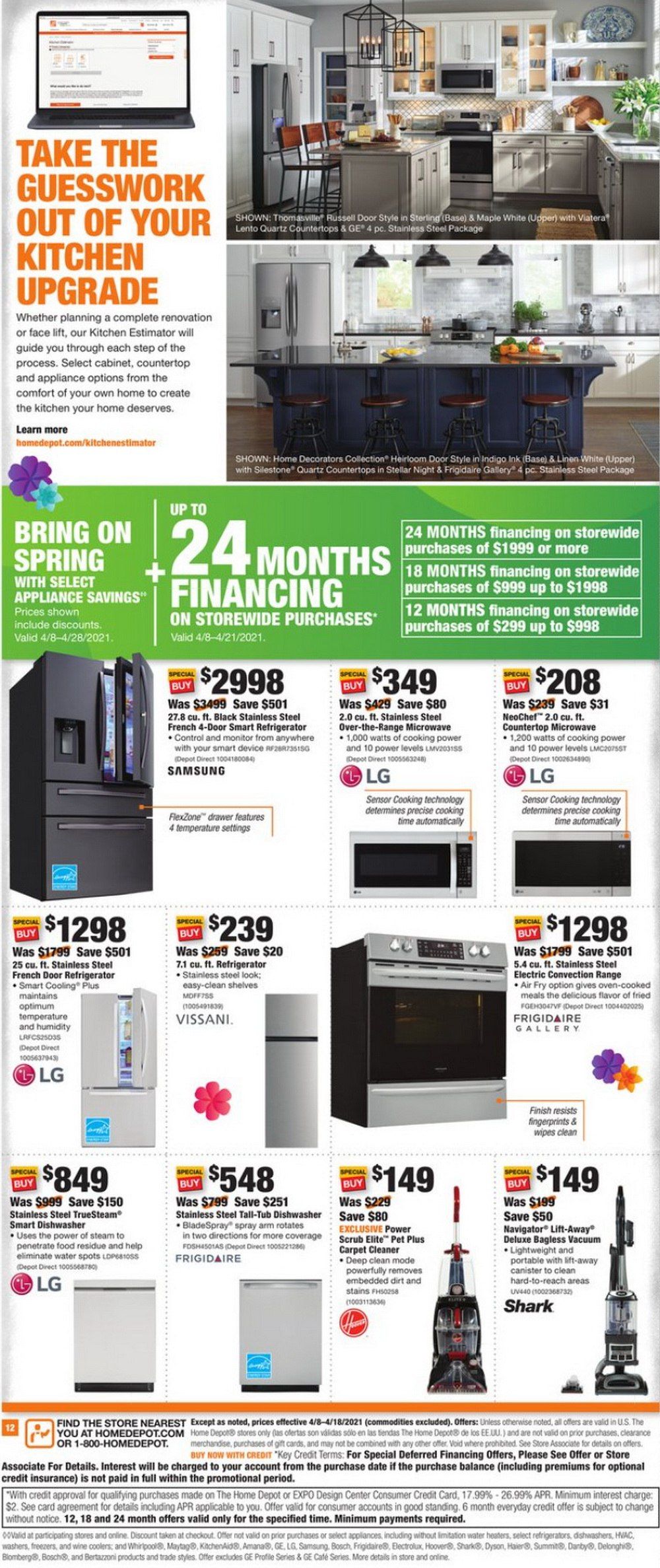 Home Depot Weekly Ad Apr 08 Apr 18, 2021