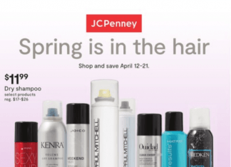 JCPenney Spring Salon Deals Apr 12 – Apr 21, 2021