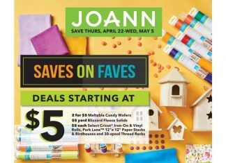 Jo-Ann Weekly Ad Apr 22– May 05, 2021