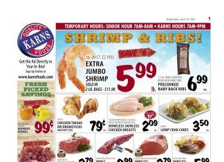 Karns Quality Foods Weekly Ad Apr 13 – Apr 19, 2021