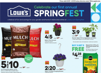 Lowe’s Weekly Ad Apr 08 – Apr 21, 2021