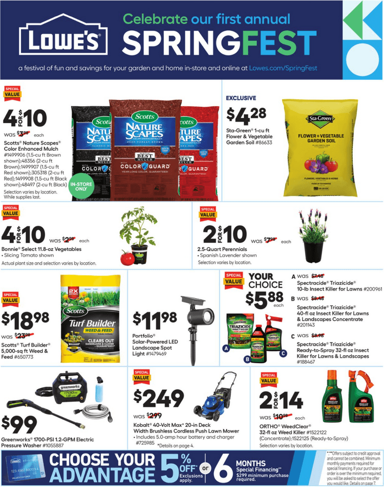Lowe's Weekly Ad Apr 22 Apr 28, 2021