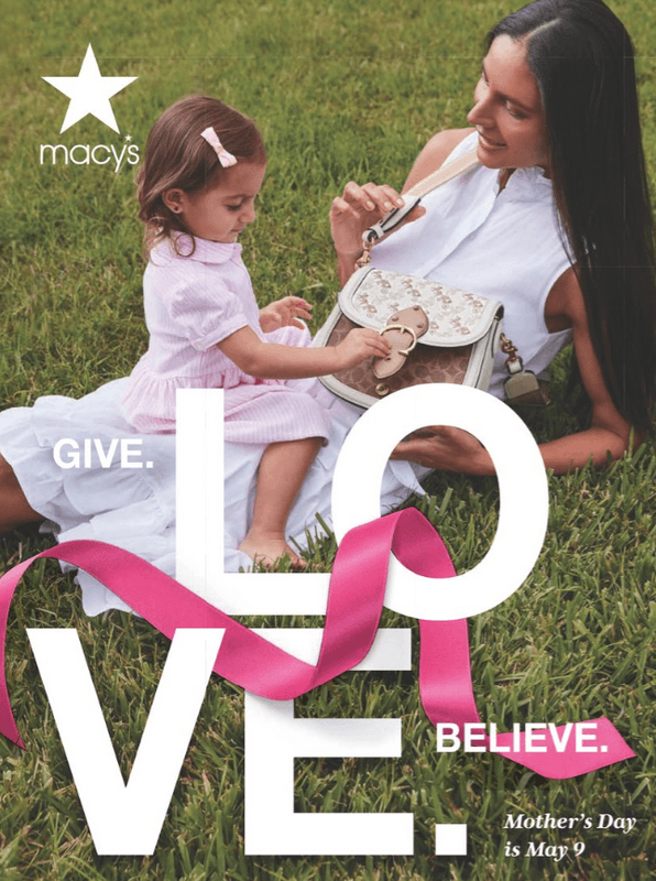 Macy's Mother's Day Ad