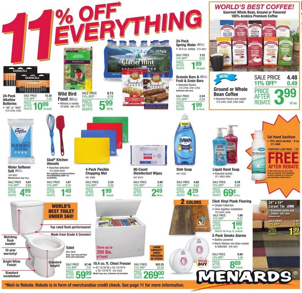 Menards Weekly Ad Apr 11 Apr 17, 2021