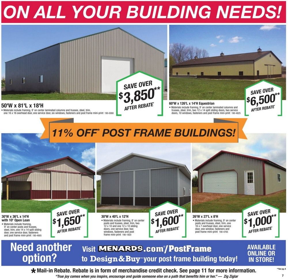 Menards Weekly Ad Apr 11 Apr 17, 2021