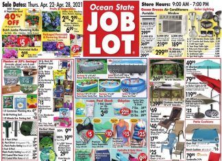 Ocean State Job Lot Weekly Ad Apr 22 – Apr 28, 2021