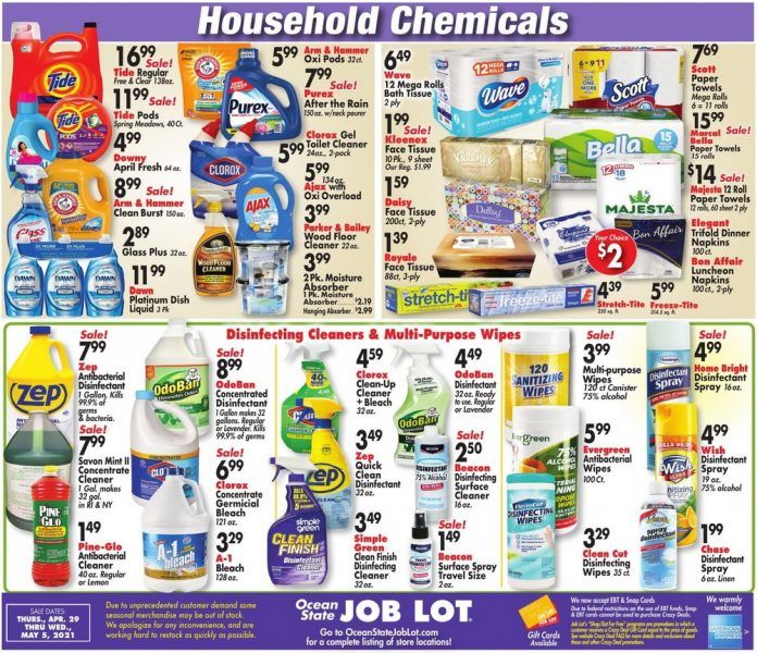 Ocean State Job Lot Weekly Ad Apr 29 May 05, 2021