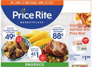 Price Rite Weekly Ad Apr 23 – Apr 29, 2021