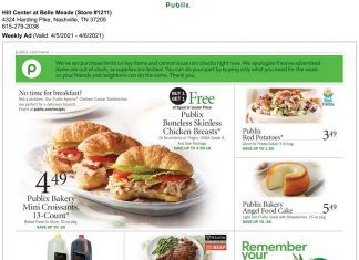 Publix Weekly Ad Apr 05 – Apr 06, 2021