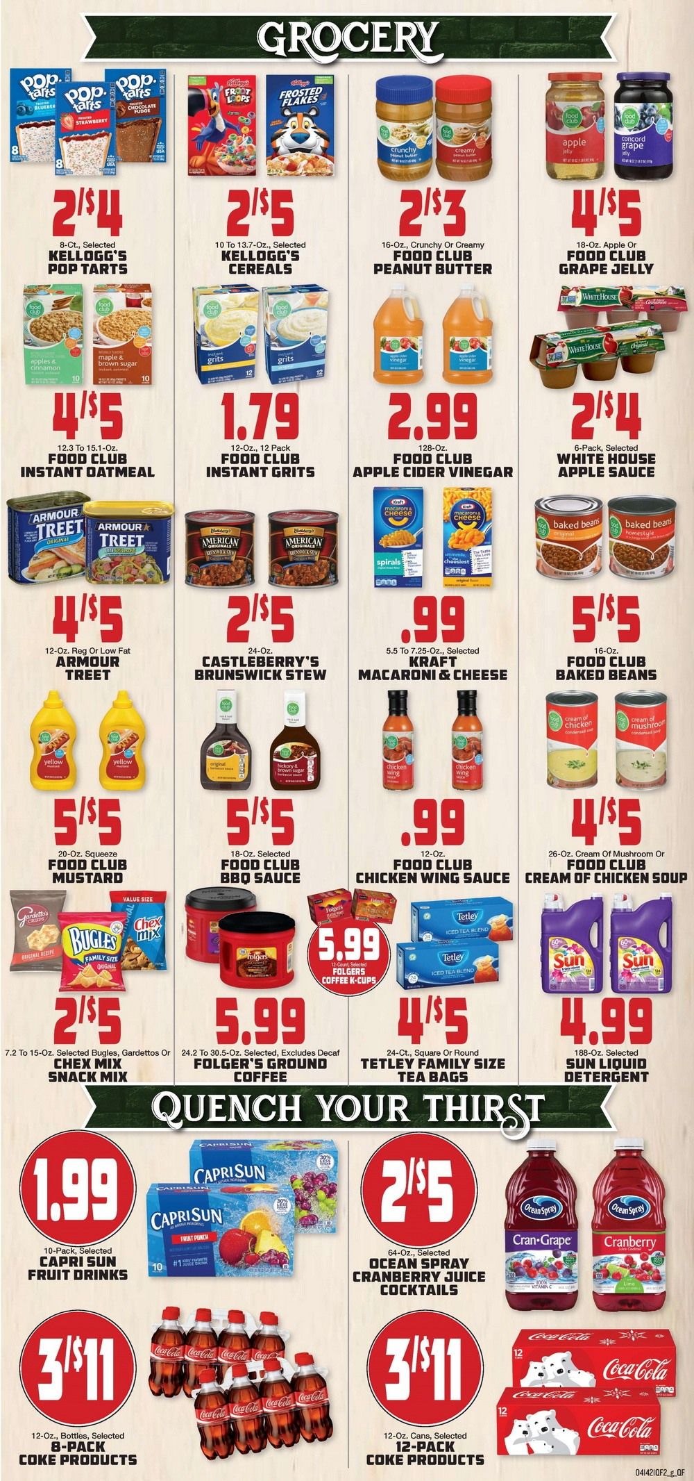 Quality Foods Weekly Ad Apr 14 Apr 20, 2021