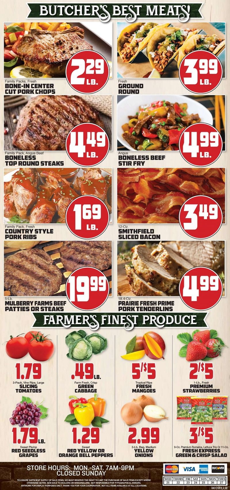 Quality Foods Weekly Ad Apr 21 Apr 27, 2021