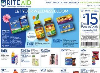 Rite Aid Weekly Ad Apr 18 – Apr 24, 2021